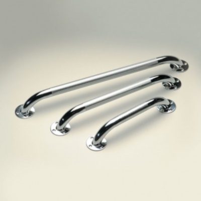 Barres d’appui murale chromée antiglisse en acier