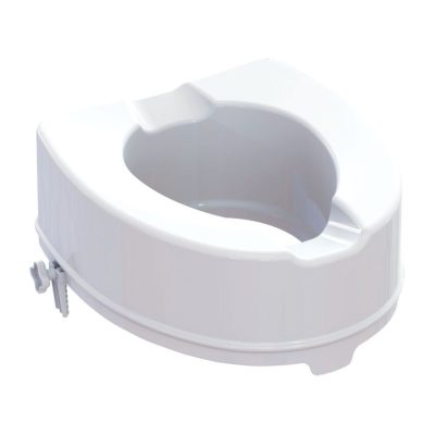 Réhausse WC Ibiza en plastique blanc 15 cm