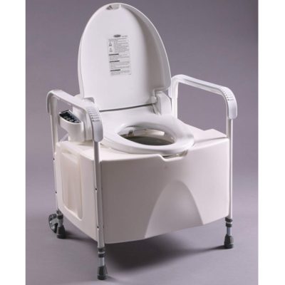 Chaise percée de toilette autonome Dignity Commode