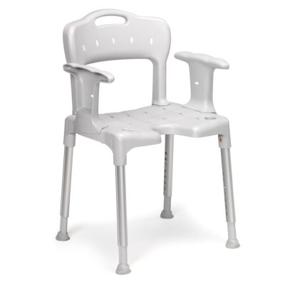 Chaise de douche avec accoudoirs