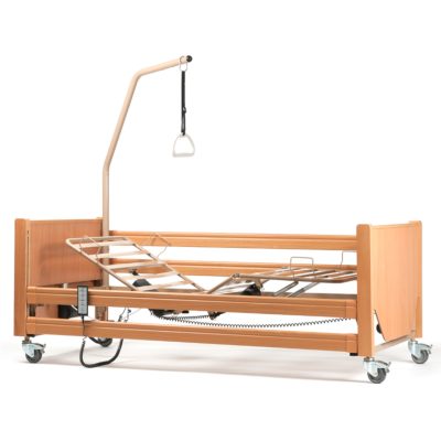 Lit électrique CLUB avec sommier bois ou métal et télécommande réglable pour confort personnalisé