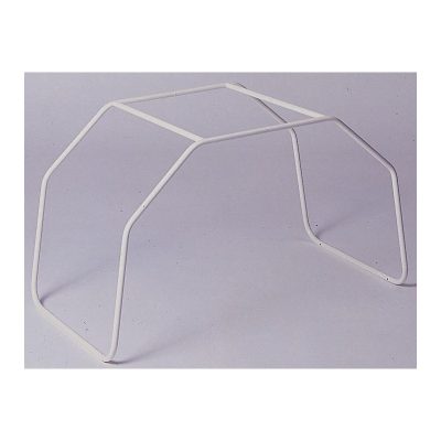 Arceau de lit Statio avec finition peinture époxy blanche et structure en métal robuste